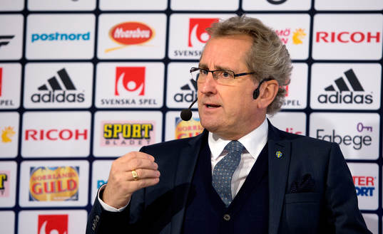 Sveriges förbundskapten Erik Hamrén