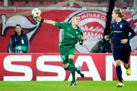 Malmö FFs målvakt Robin Olsen