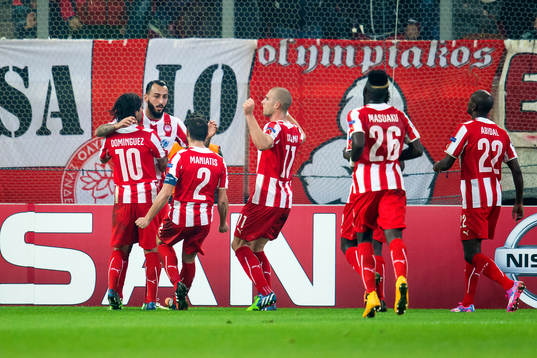 Olympiacos Kostas Mitroglou jublar