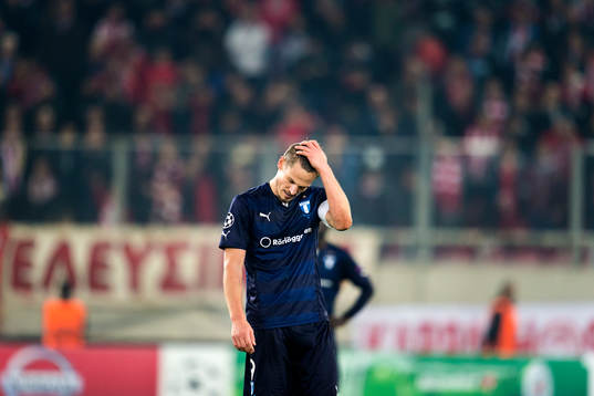 Malmö FFs Markus Rosenberg deppar