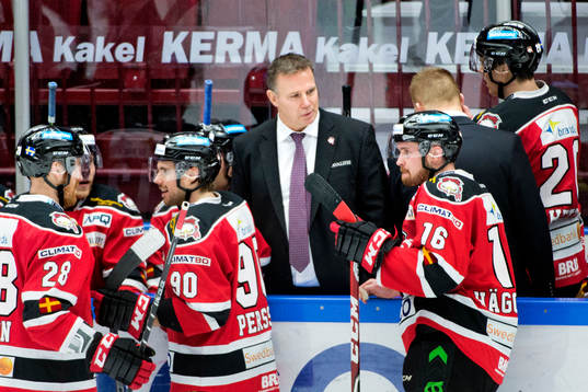 Malmö Redhawks tränare Mats Lusth