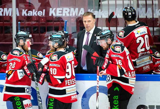 Malmö Redhawks tränare Mats Lusth