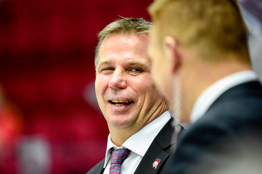 Malmö Redhawks tränare Mats Lusth
