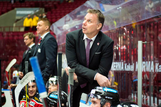 Malmö Redhawks tränare Mats Lusth