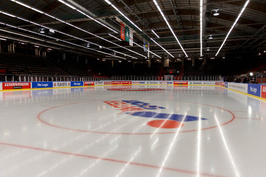 Frölundaborg innan ishockeymatchen i CHL mellan Frölunda