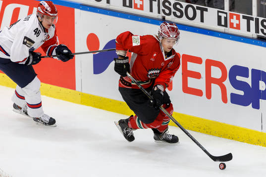 Helsingfors Teemu Ramstedt och Frölundas Mathis Olimb