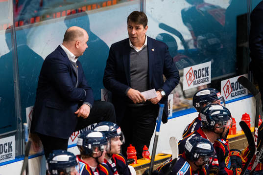 Djurgårdens assisterande tränare Stefan Nyman och