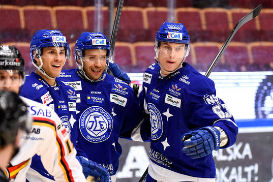 Leksands Jon Knuts, Fabian Brunnström och Fredrik