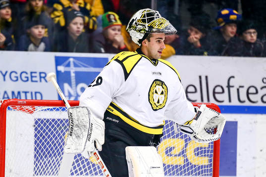 Brynäs målvakt Bernhard Starkbaum