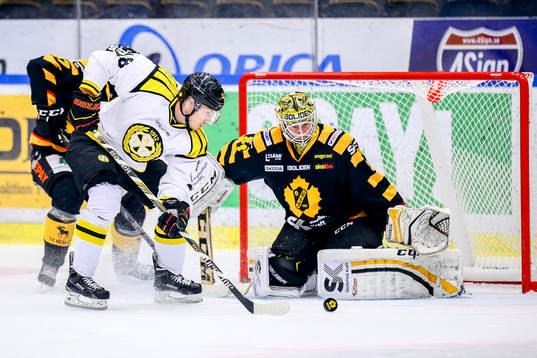 Skellefteås målvakt Erik Hanses