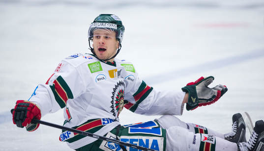 Frölundas Nicklas Lasu deppar