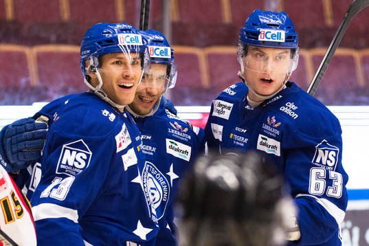 Leksands Jon Knuts, Fabian Brunnström  och Fredrik