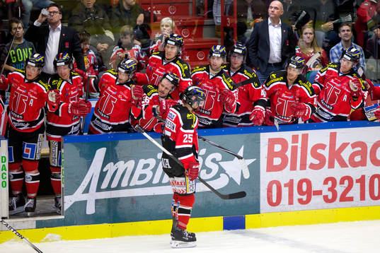 Örebros Martin Johansson jublar