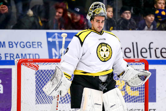 Brynäs målvakt Bernhard Starkbaum