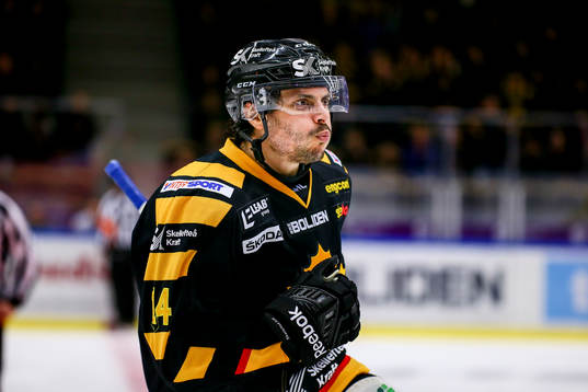 Skellefteås Daniel Widing jublar