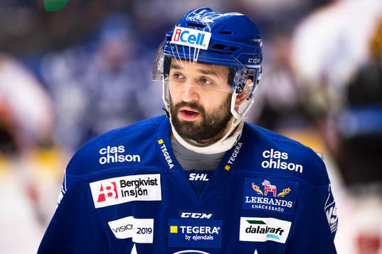 Leksands Eric Himelfarb deppar