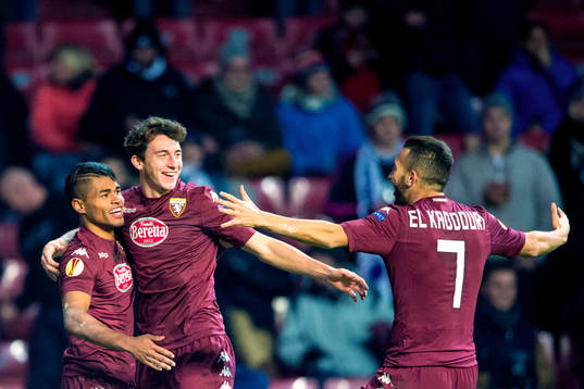 Torinos Josef Martínez, Matteo Darmian och Omar El