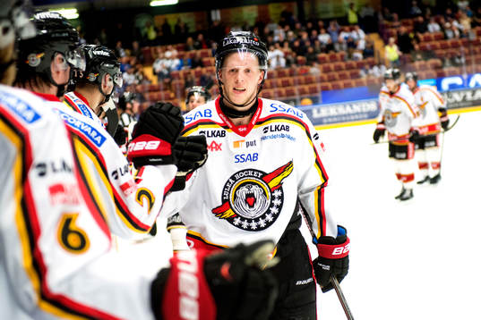 Luleås Per Savilahti-Nagander jublar