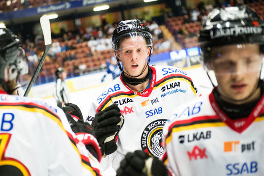 Luleås Per Savilahti-Nagander jublar