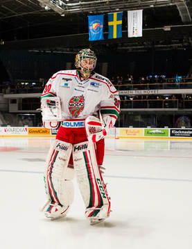Modos målvakt Linus Ullmark