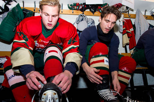IFK Göteborgs Gustav Engvall och Nordin Gerzic