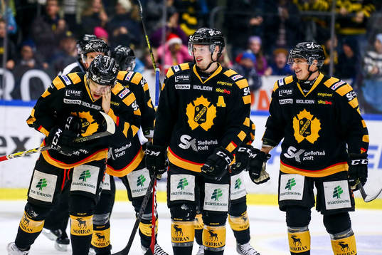 Skellefteås Axel Holmström, Martin Lundberg och Martin