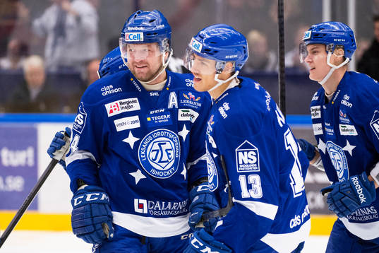 Leksands Jonas Frögren , Jon Knuts och Fredrik Händemark