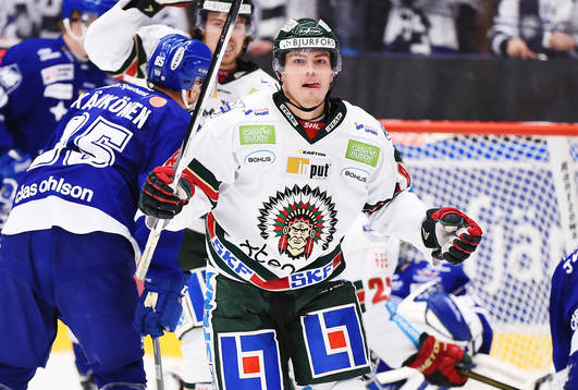 Frölundas Andreas Johnson jublar