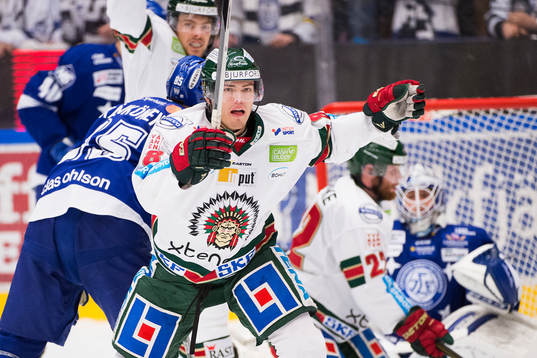 Frölundas Andreas Johnson jublar