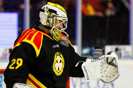 Brynäs målvakt Bernhard Starkbaum