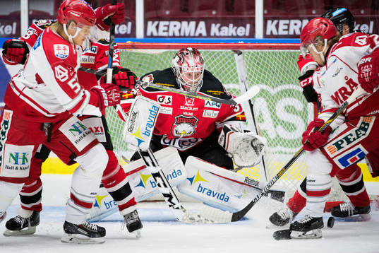 Malmö Redhawks målvakt Jonas Gunnarsson