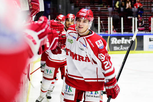 Timrås Erik Nyström jublar