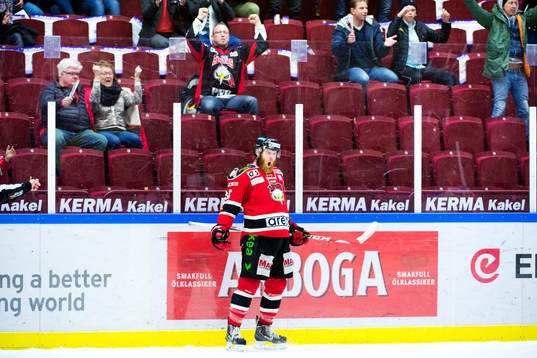 Malmö Redhawks David Liffiton jublar