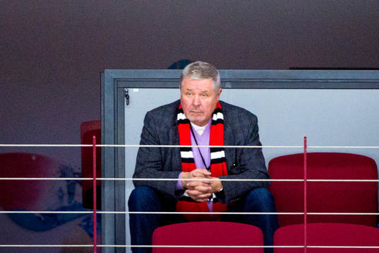 Percy Nilsson på läktaren
