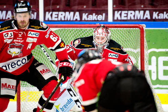 Malmö Redhawks målvakt Jonas Gunnarsson