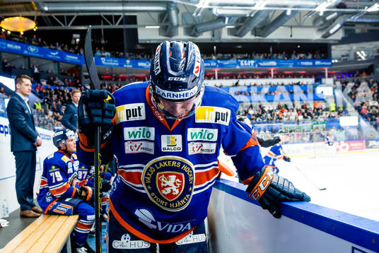 Växjös Tuomas Kiiskinen kliver av i första perioden