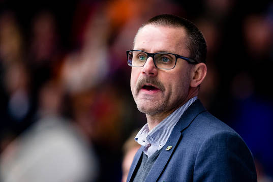 Färjestads Färjestads tränare Tommy Samuelsson