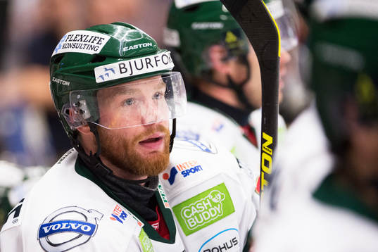 Frölundas Robin Figren deppar