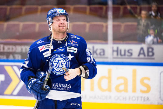 Leksands Jonas Frögren blev utsedd till matchens krigare