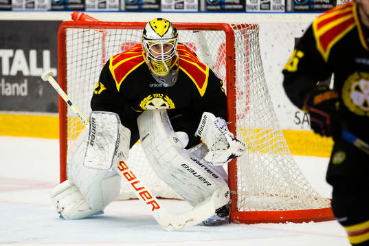 Brynäs målvakt Bernhard Starkbaum