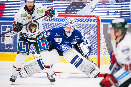Leksands målvakt Oscar Alsenfelt