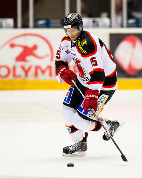Örebros Kalle Olsson med pcuken