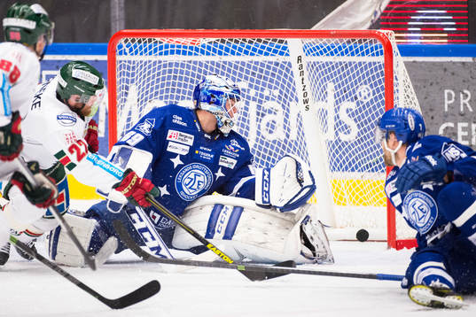 Kvitteringsmål 1-1 av Frölundas Andreas Johnson bakom