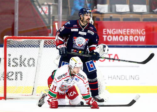 s Gustav Possler och Linköpings Daniel Rahimi