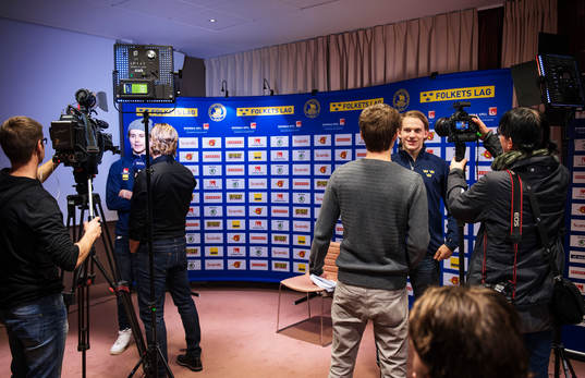 Sveriges Adrian Kempe och Oskar Lindblom