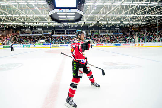 Malmö Redhawks Tony Romano jublar