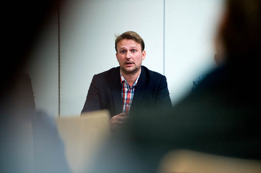 Örgrytes nya klubbdirektör Pierre Edström