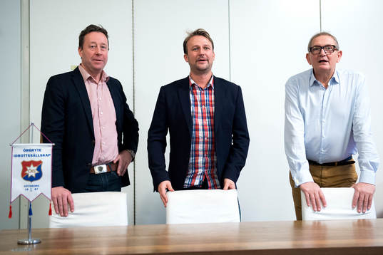 Örgrytes ordförande Mattias Asserståhl, klubbdirektör