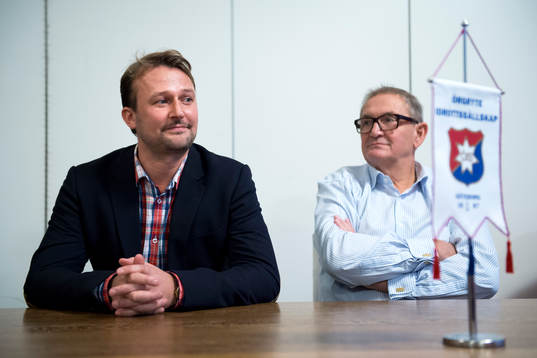 Örgrytes klubbdirektör Pierre Edström och sportchef Kent
