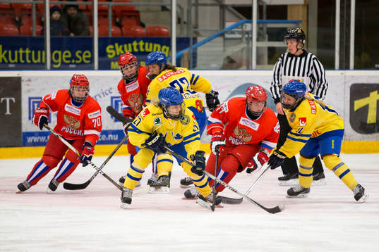 Rysslands Anna Shibanova och Inna Dyubanoki kamp med